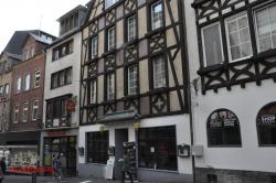Half-timbered house (with Chinese restaurant).